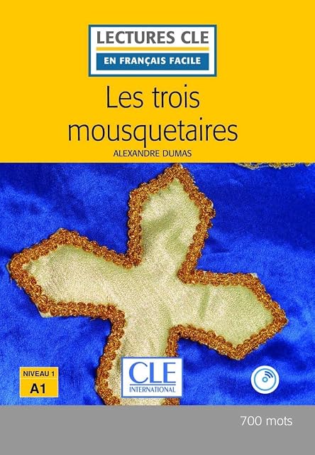 Portada de Les trois mousquetaires livre + cd 2º editión