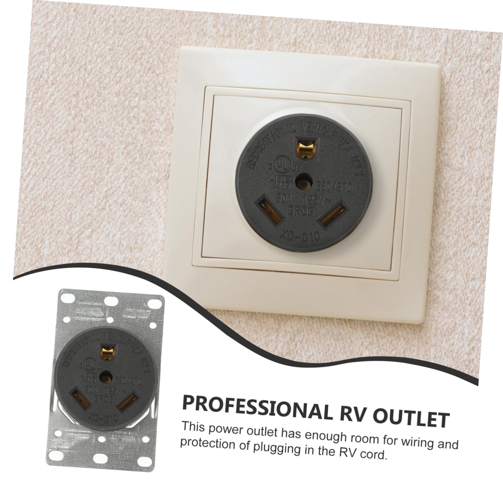 Firman Generator ELEGRP 30 Amp 120 Volt,NEMA TT-30R RV Flush Mount ...
