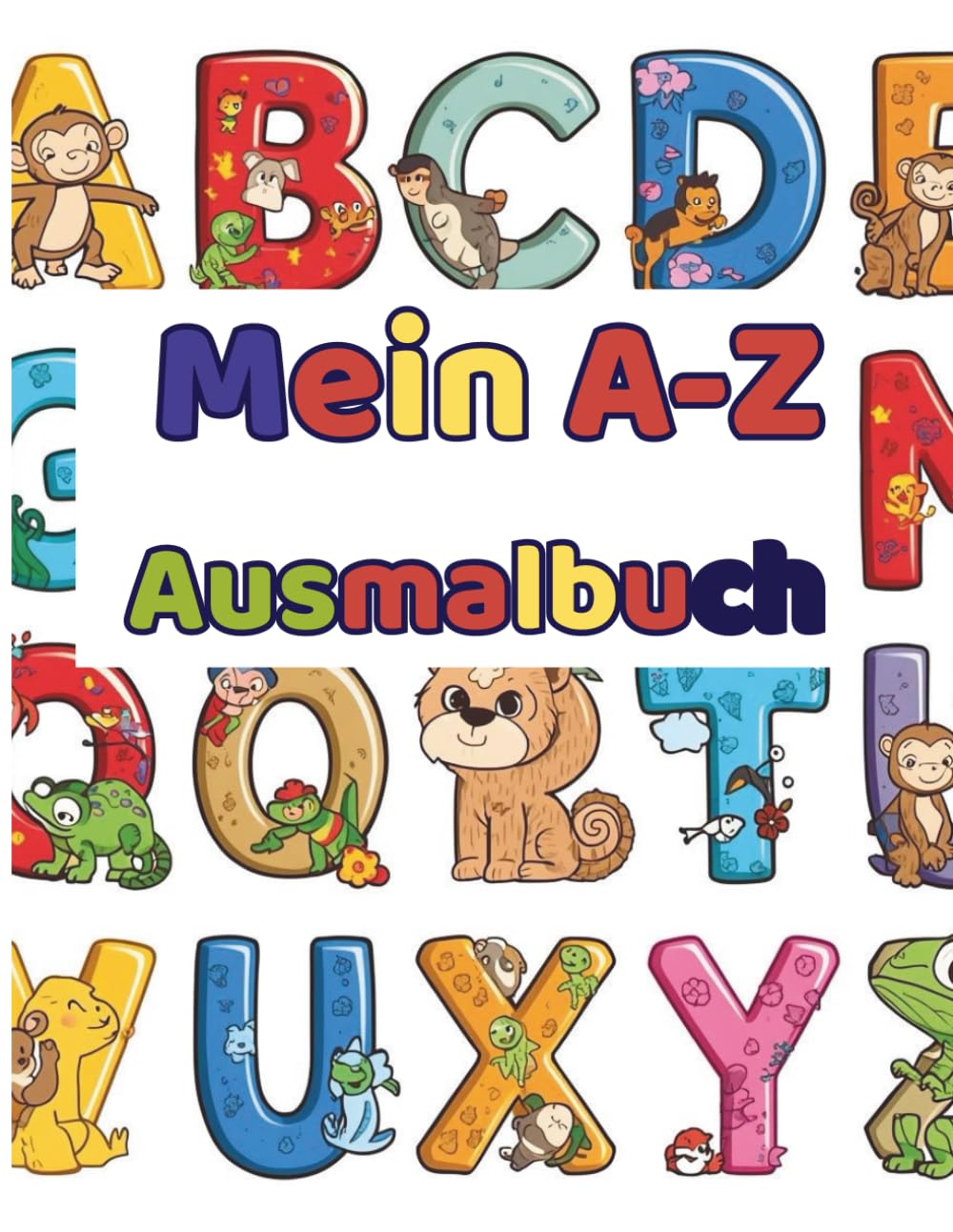 Mein bunter ABC-Ausmalbuch