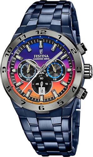 Festina Montre Homme Analogique en Acier Inoxydable 316l …