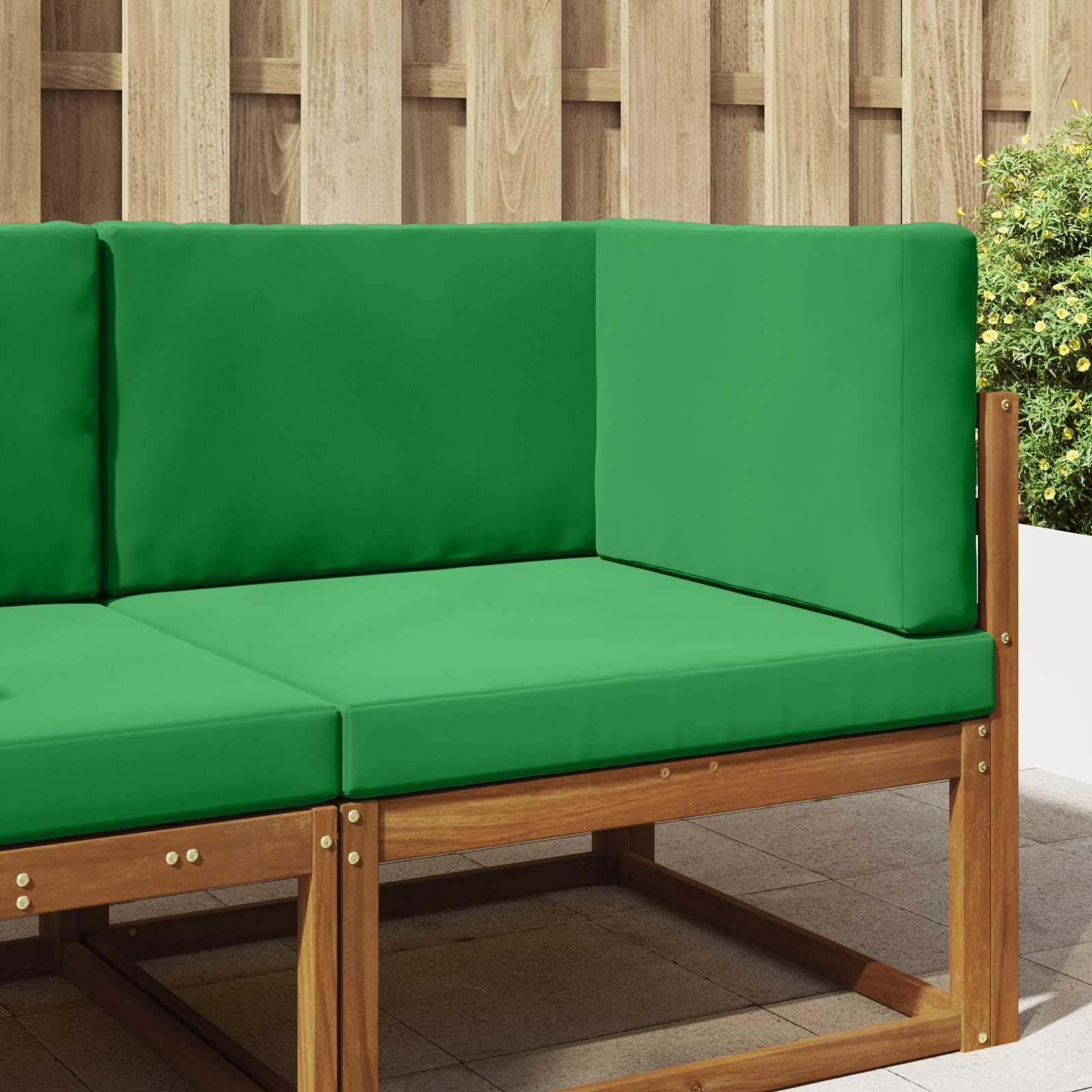 Coussins de canapé d'extérieur pour terrasse et dossier rembourré de chaise de jardin en polyester