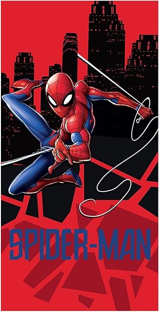 The Amazing Spiderman Jump Beach and Bath Towels 140cm x 70cm Beach Party Towels