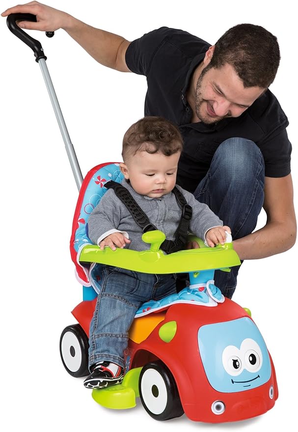 Smoby Porteur Maestro Confort Housse Tissu Pour Enfant Des 6 Mois Evolutif Roues Silencieuses Klaxon 7400 Amazon Fr Jeux Et Jouets