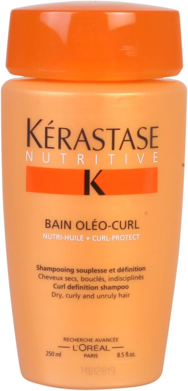Loreal Kerastase Nutritive Bain Oleo-Curl Curl Definition Shampoo, 8.5-Ounce Bottle