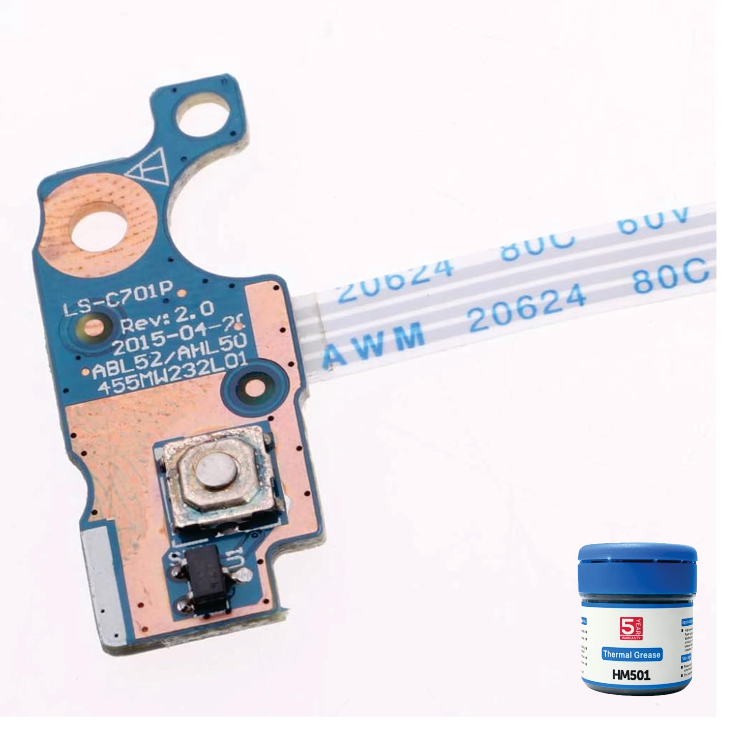 Laptop On-Off Power Button for HP 15 Ac 15Ac 15-AC 15ay 15-ay 15 ay 255 g4 250 g4 250 g5 15 ba 15ba 15-ba