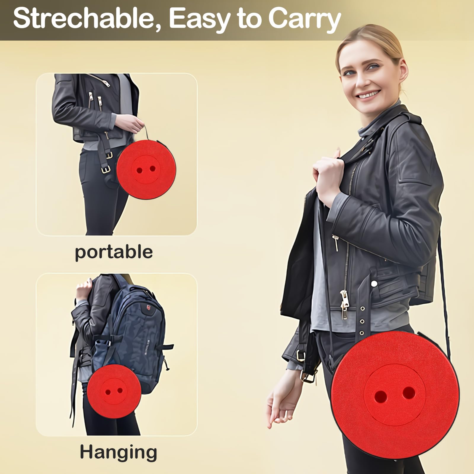 Sgabello Telescopico Diealles Shine - Pieghevole Portatile Per Campeggio E Pesca - Foto 6