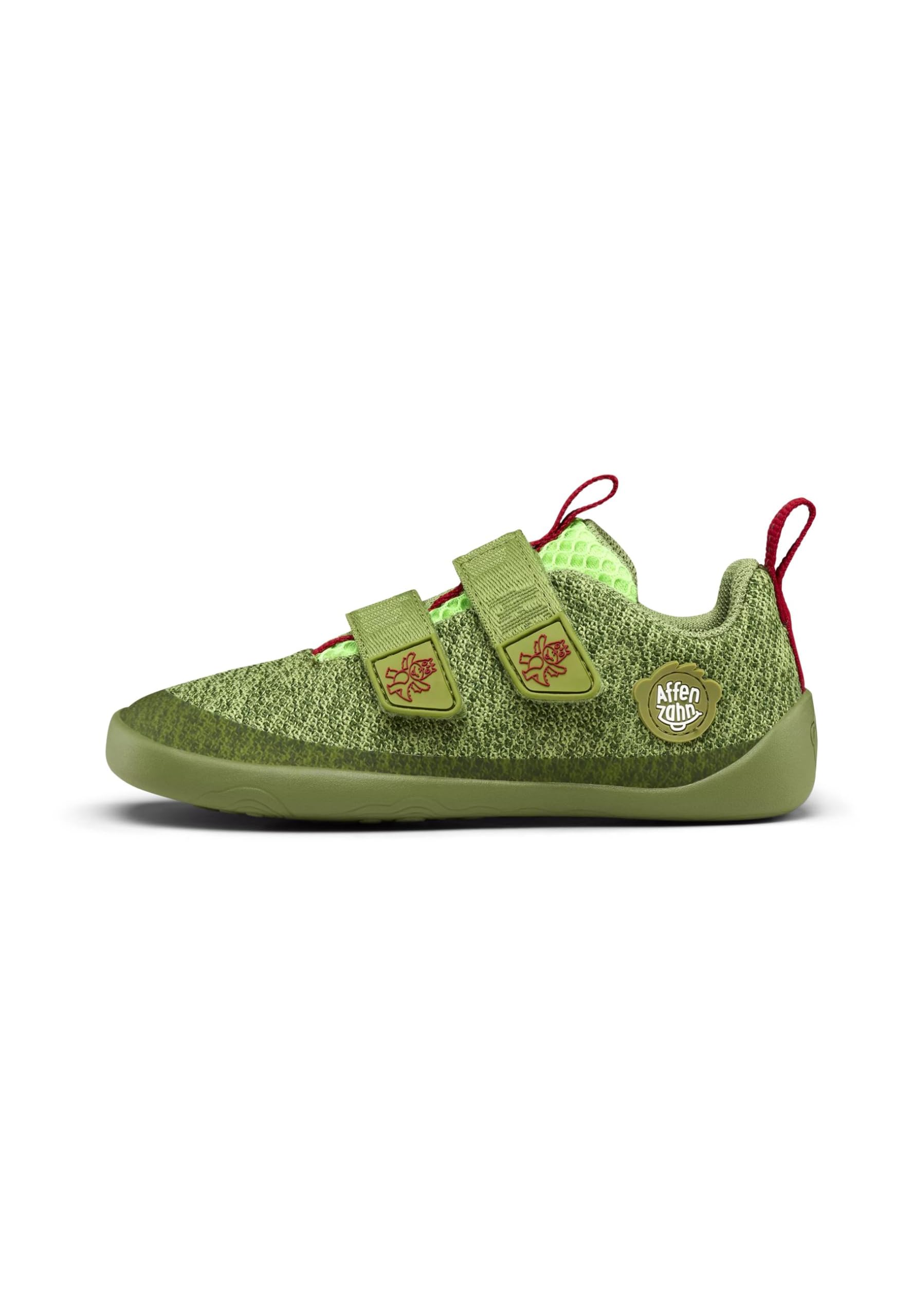 Affenzahn Kid Dragon Sneaker Knit Happy grün Gr. 26