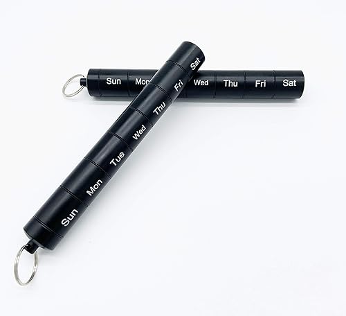 Miniatura 5 de Pastillero organizador de pastillas, 7 compartimentos, contenedor impermeable para medicamentos de emergencia, soporte para pastillas diarias, caja