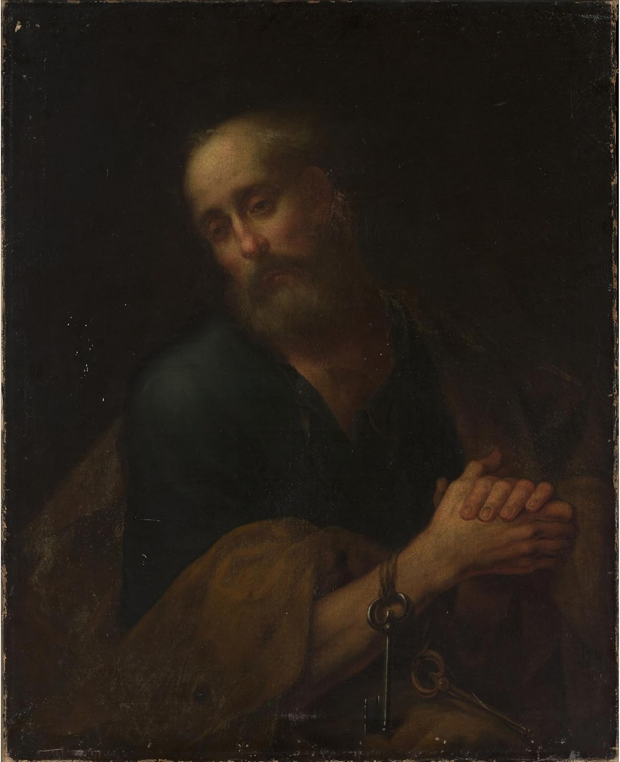 ArtDirect St. Peter Unframed Art Print Giclee Poster by Bartolomé Estebán Murillo - Ready for Framing with Customization Sizes 8x10, 11x14, 16x20, 24x30, 36x44 and 48x59 inches