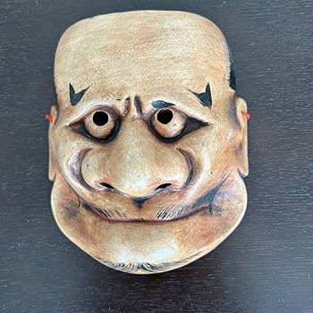 Amazon.co.jp: 能面師 芳徳斎作 お面 7個セット : おもちゃ