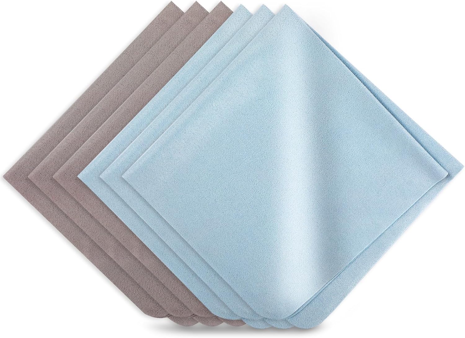 4PCS Extra Large Microfiber Cleaning Cloths 12 x 12 Inch