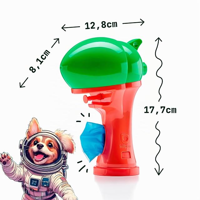 Foto 7 de 8 de Killpee - La Solución Divertida para los Pipís de tu Perro Pistola Limpiadora de pipís con dispensador…