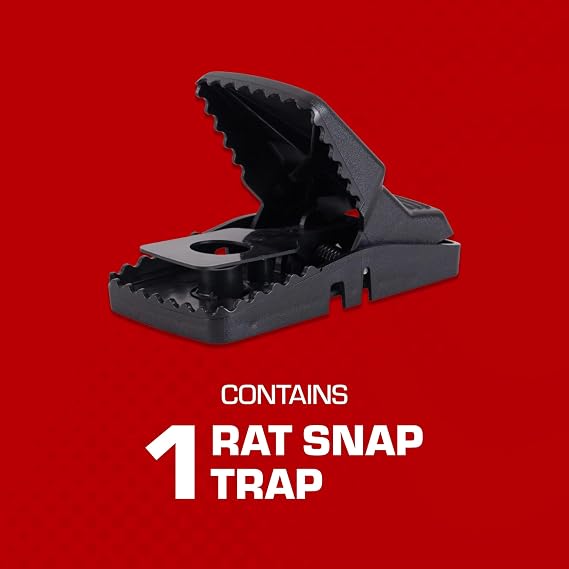 Tomcat Rat Snap Trap, 1 Rat Size Trap