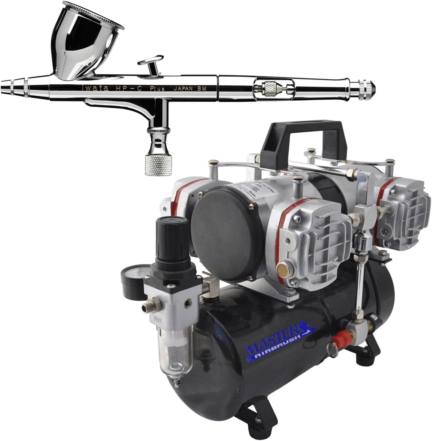 Iwata High Performance Plus HPC Plus Airbrushing System with the TC