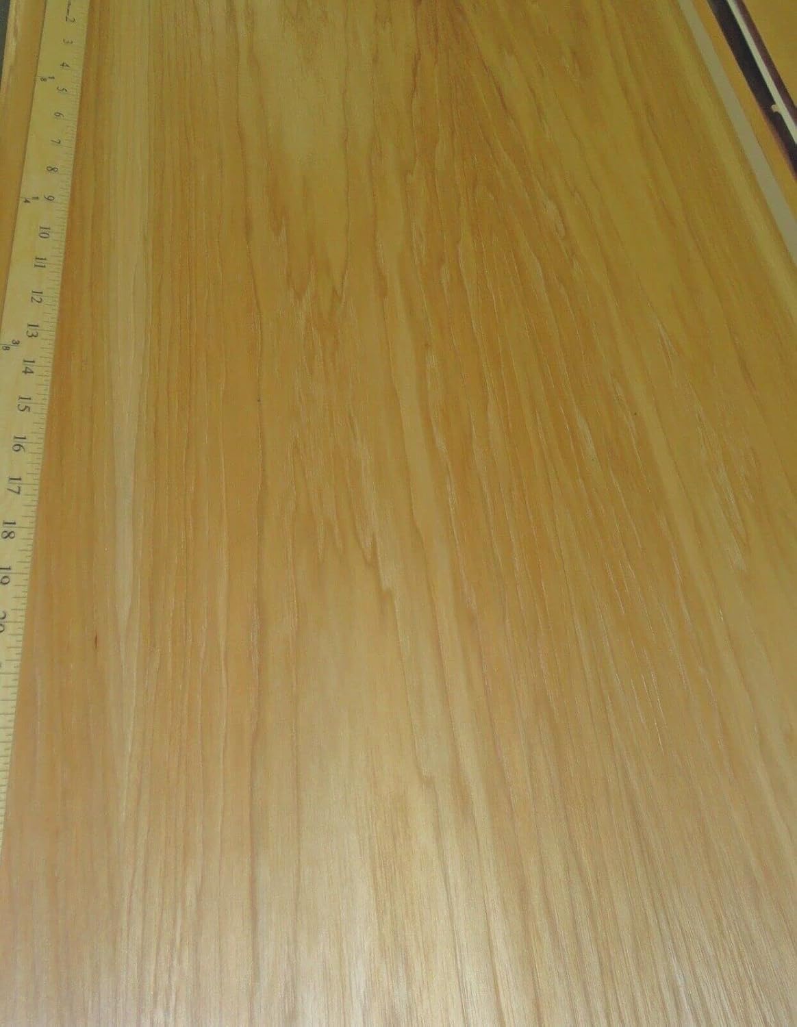 Hickory Pecan PSA Wood Veneer Sheet 24" x 96" with 3M Peel Stick Backer 1/40"