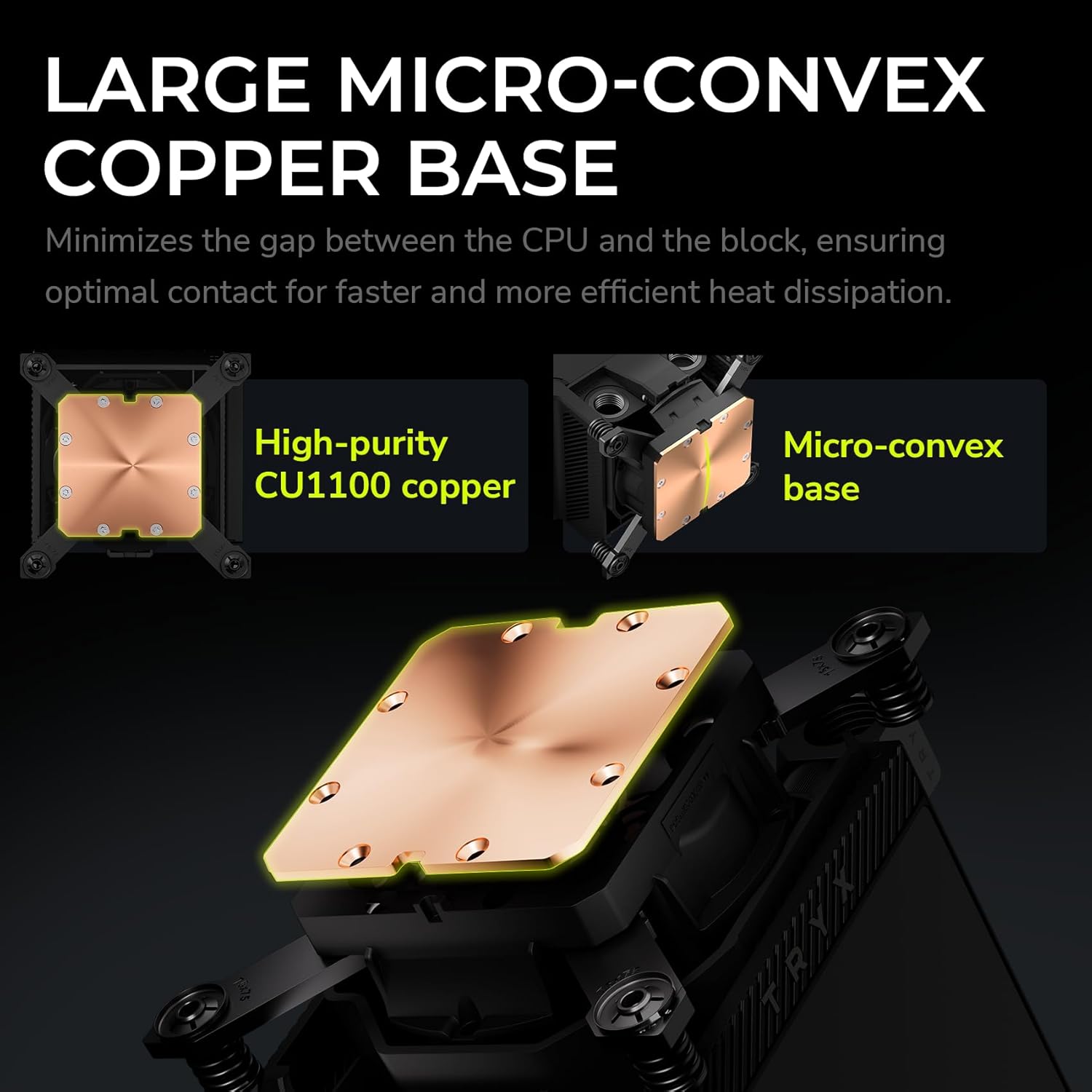 Zaphulika view of the TRYX Panorama WB showing internal components and mounting hardware.