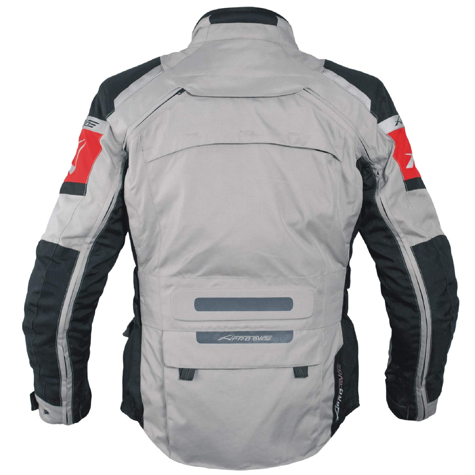 A-pro Blouson Moto Textile Tissu Impermeable Doublure 4 Saisons Protections CE