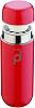 Drink Pod Vacuum Insulated Flask, Stainless Steel, Red, 200ml
