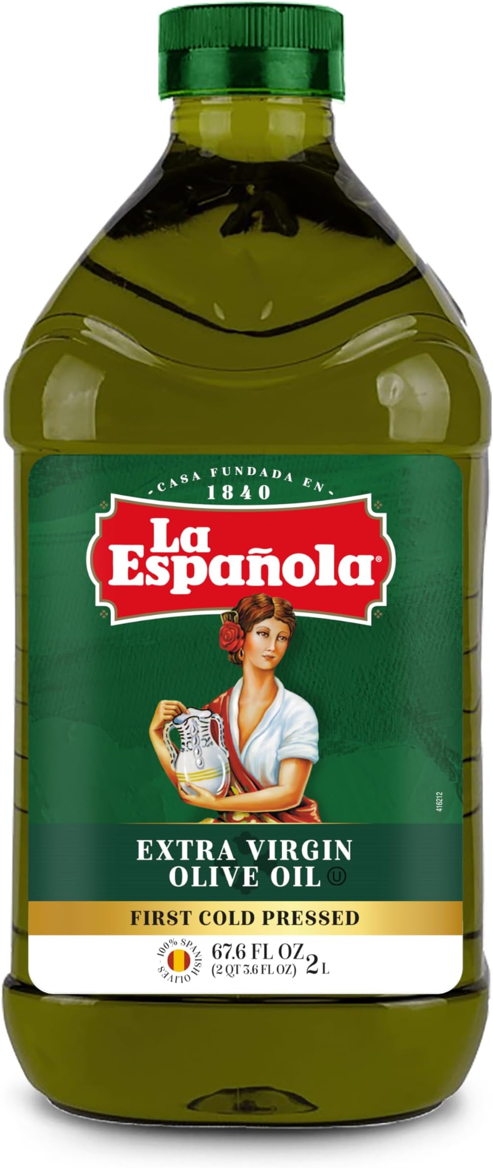 LA ESPAÑOLA First Cold Pressed Extra Virgin Olive Oil, 68 fl oz