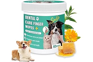Pet Dental Finger Wipes: Maintain Dog's Oral Health