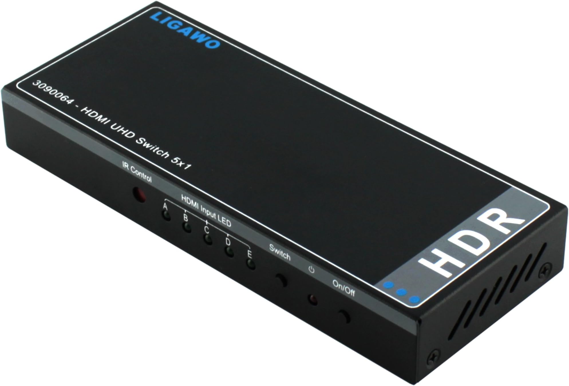 LIGAWO 3090064 5 x 1 HDMI Switch - Black