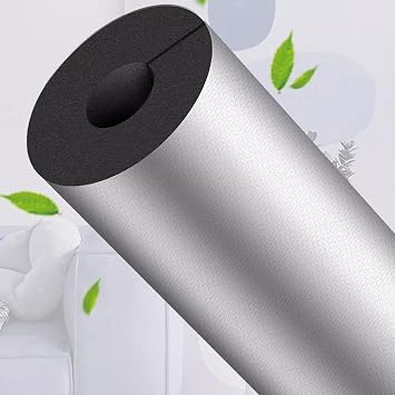 Pipe Insulation Foam Tube for Winter Freeze Protection Insulation for Reduce Heat Loss Multi-Purpose Soft Foam Tubing for Water and Air Conditioning Pipes Copper Pipe Size 76mm