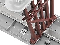 Vista 2 de Lionel FasTrack - Juego de caballete de tren elevado de calibre O de 10 piezas