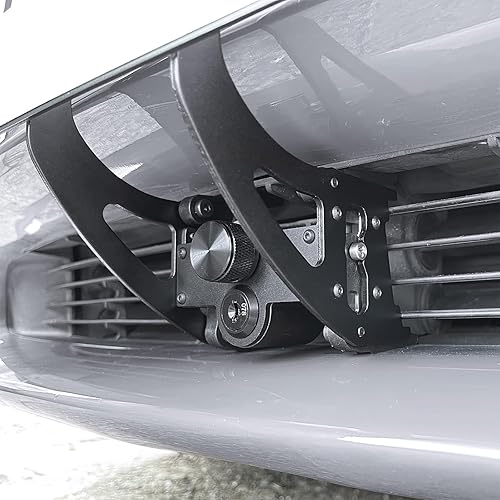 Miniatura 3 de Soporte de placa sin taladro para Tesla Model 3Y kit de montaje de soporte de placa frontal con características antirrobo marco de matrícula sin