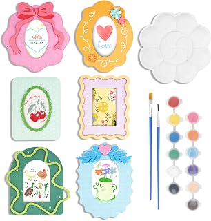 Temlum Wooden Picture Frames Painting Kit for Adults