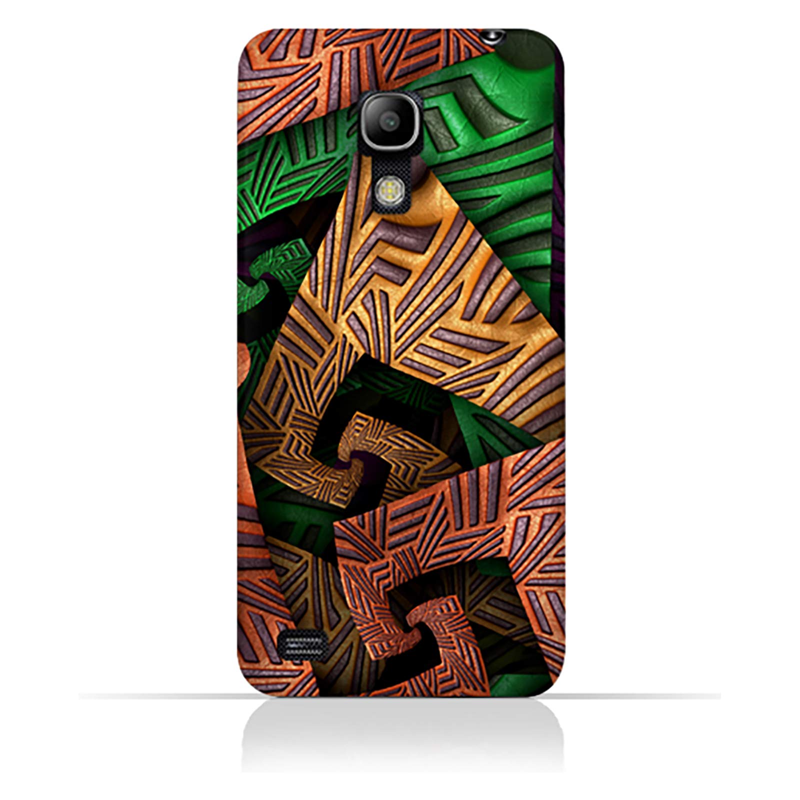 AMCDesign Samsung Galaxy S4 Mini Fractal Art 04 Design Case - Multi Color