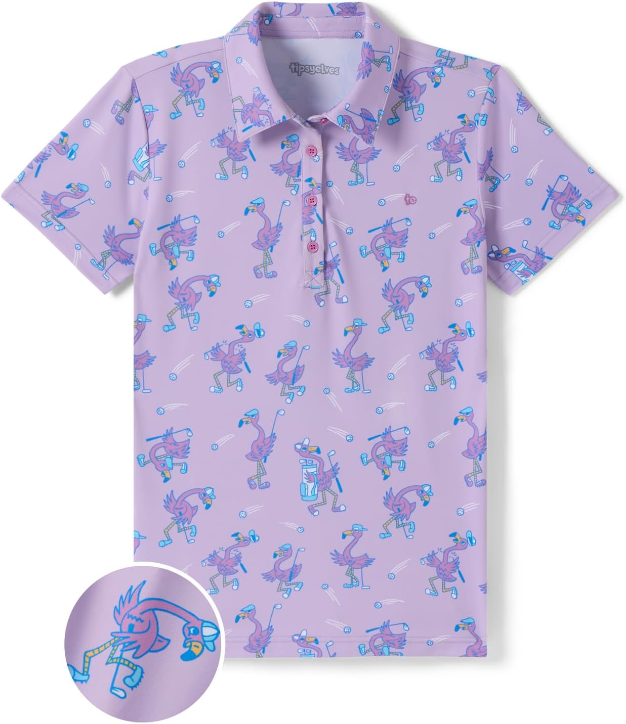 Tipsy Elves Quick Dry Women's Golf Shirt - Short Sleeve Tennis Shirts for Women - Cute Pickleball Outfits