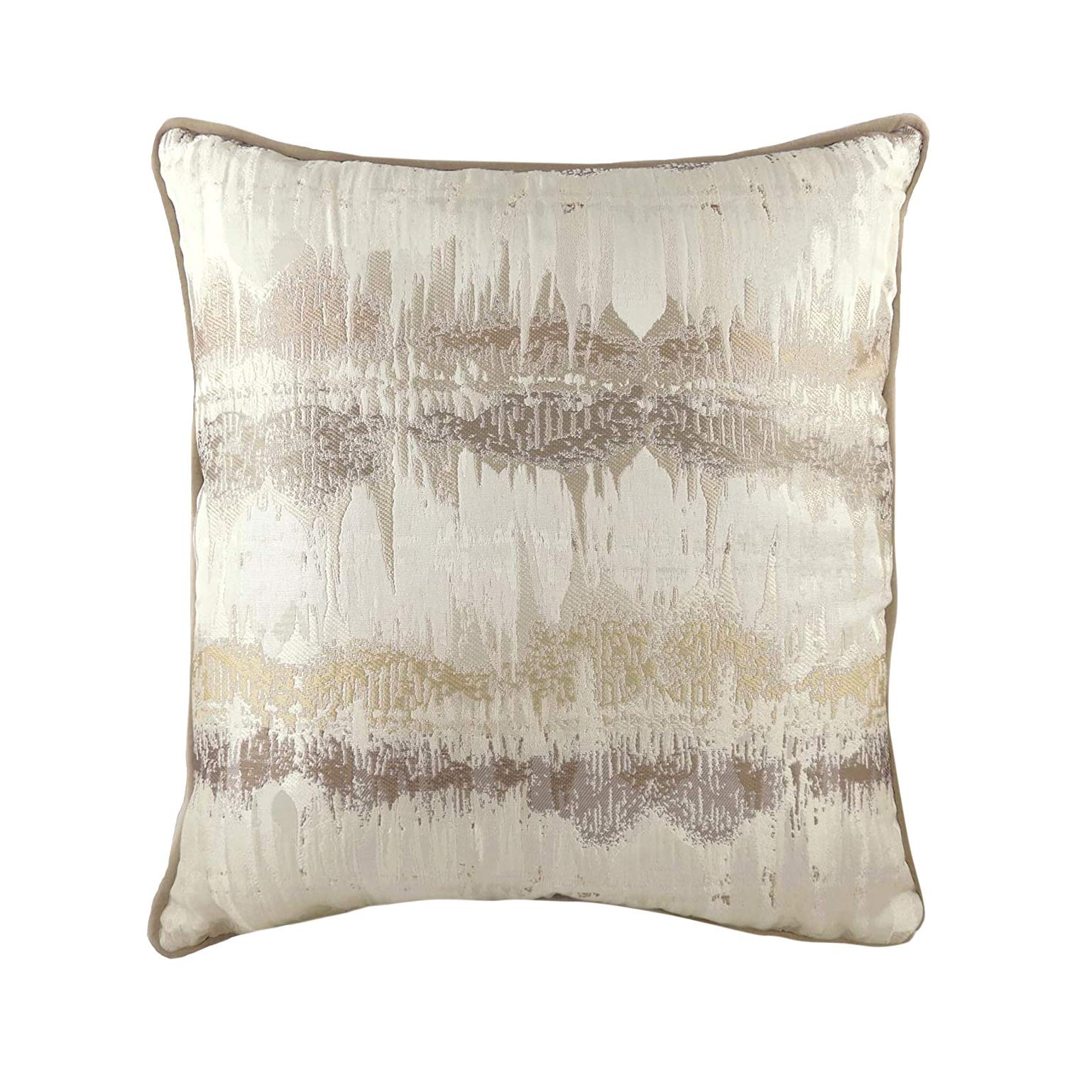 Evans Lichfield Inca Cushion Cover, Mocha, 56 x 56cm