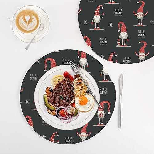 Miniatura 4 de 3 soportes para ollas y sartenes calientes de 15 pulgadas, tejido de hilo de algodón, resistentes al calor, para soporte de plato, gnomos