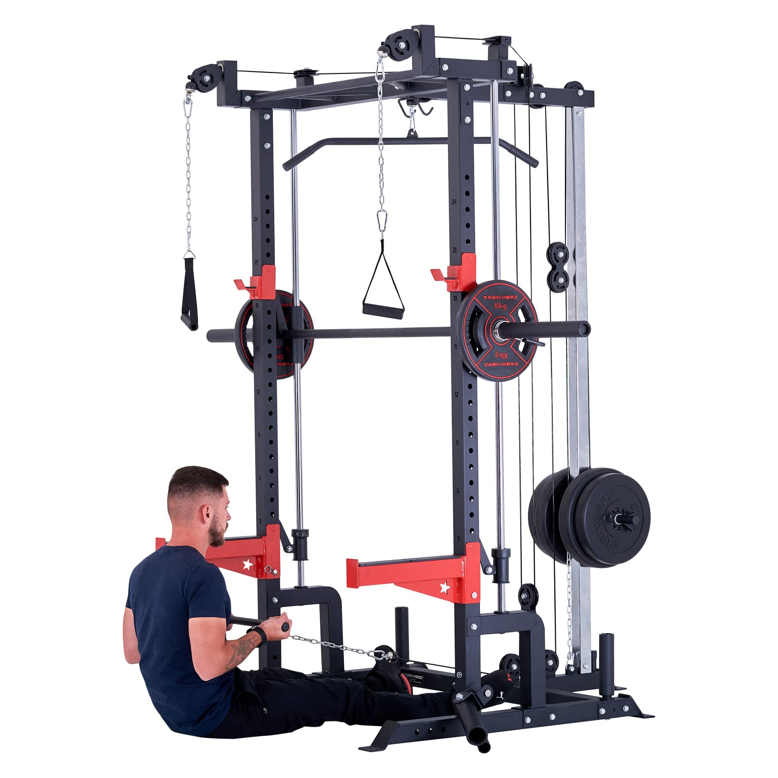 Train Hard Half Cage - Soporte para sentadillas