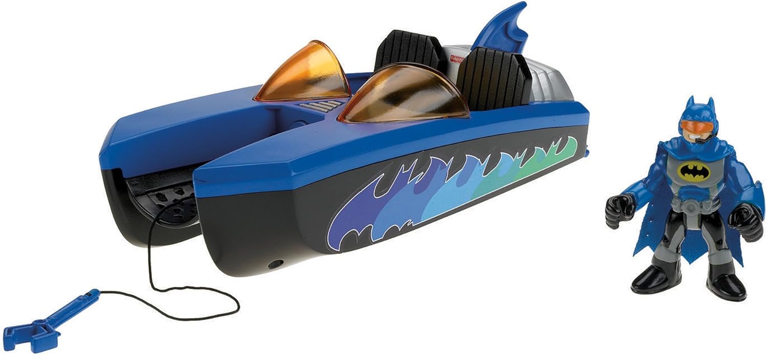 Imaginext Dc Superfriends Batboat Amazon.co.uk Toys & Games