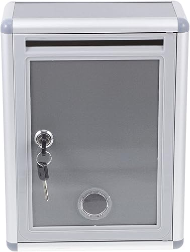 Miniatura 5 de Housoutil Caja Caja de sugerencias Caja Caja Caja de Oficina Caja de Aleación de Aluminio