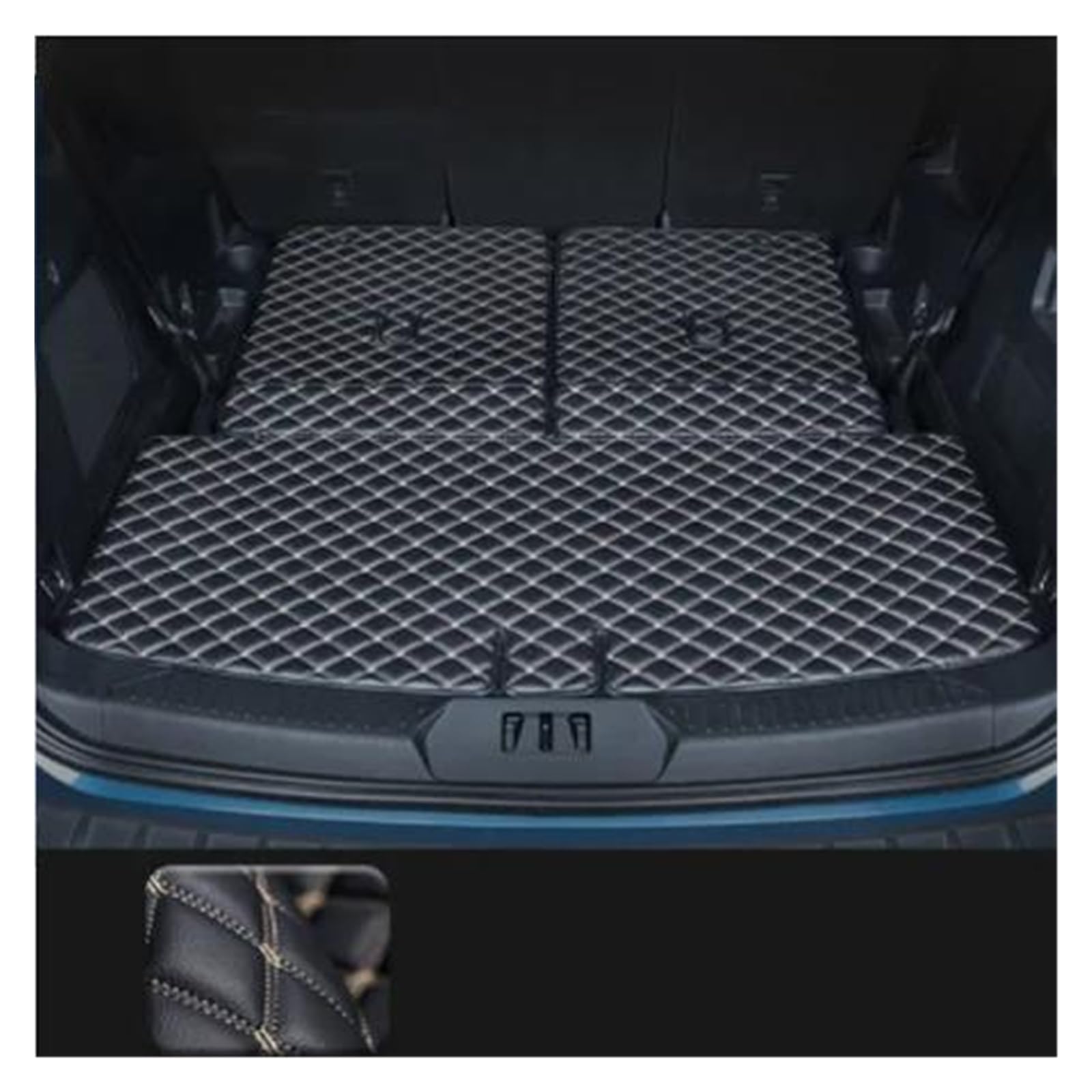Tapis de coffre protection Ford Explorer 2020 anti-rayure accessoires cuir noir