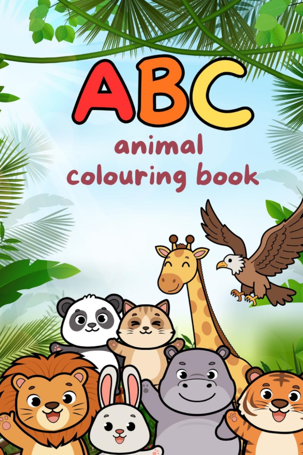 ABC Animal Colouring Book