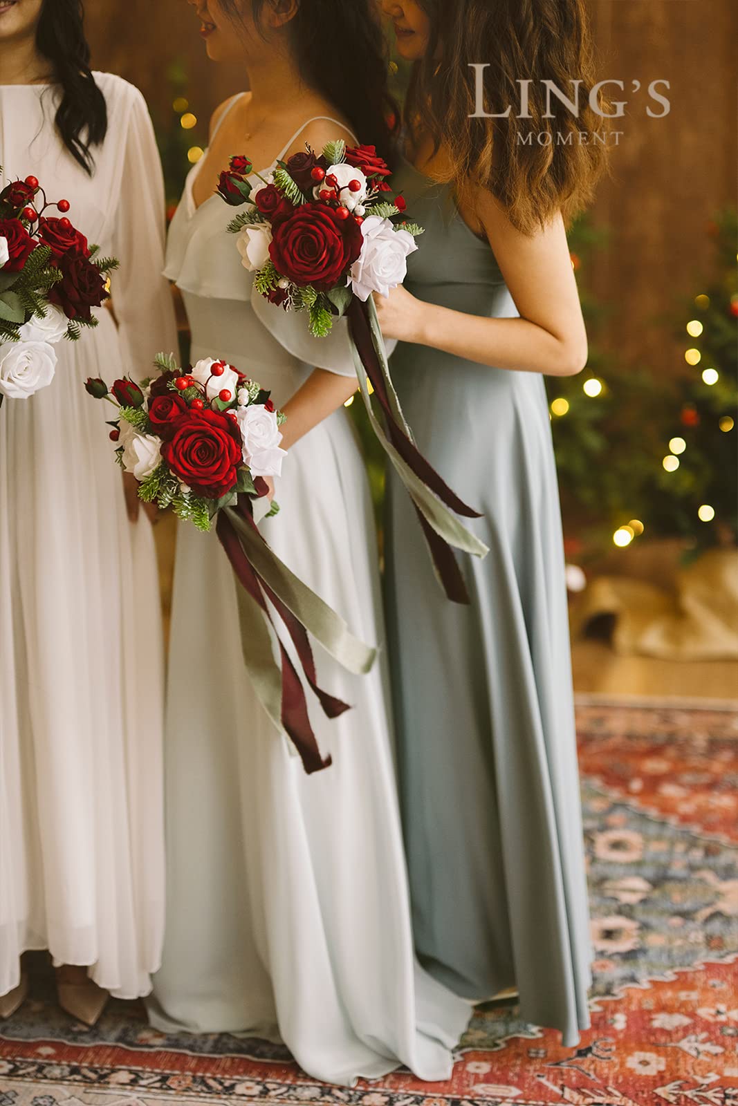flowers for red bridesmaid dresses Signature Bouquet main image 0