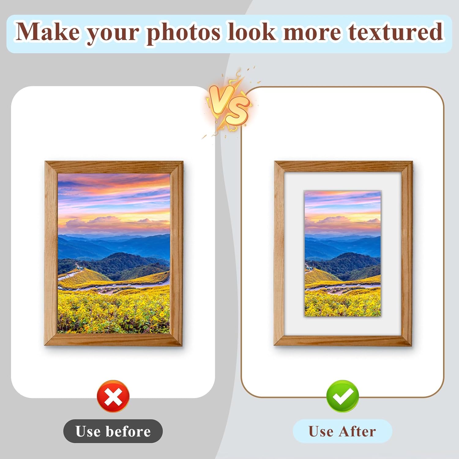 15 Pcs White Picture Mats 4x6 Matted to 3x5 Photo Mats Display Photo Frame Mat Picture Matting for Pictures Photos Artworks Prints Watercolor - Image 6