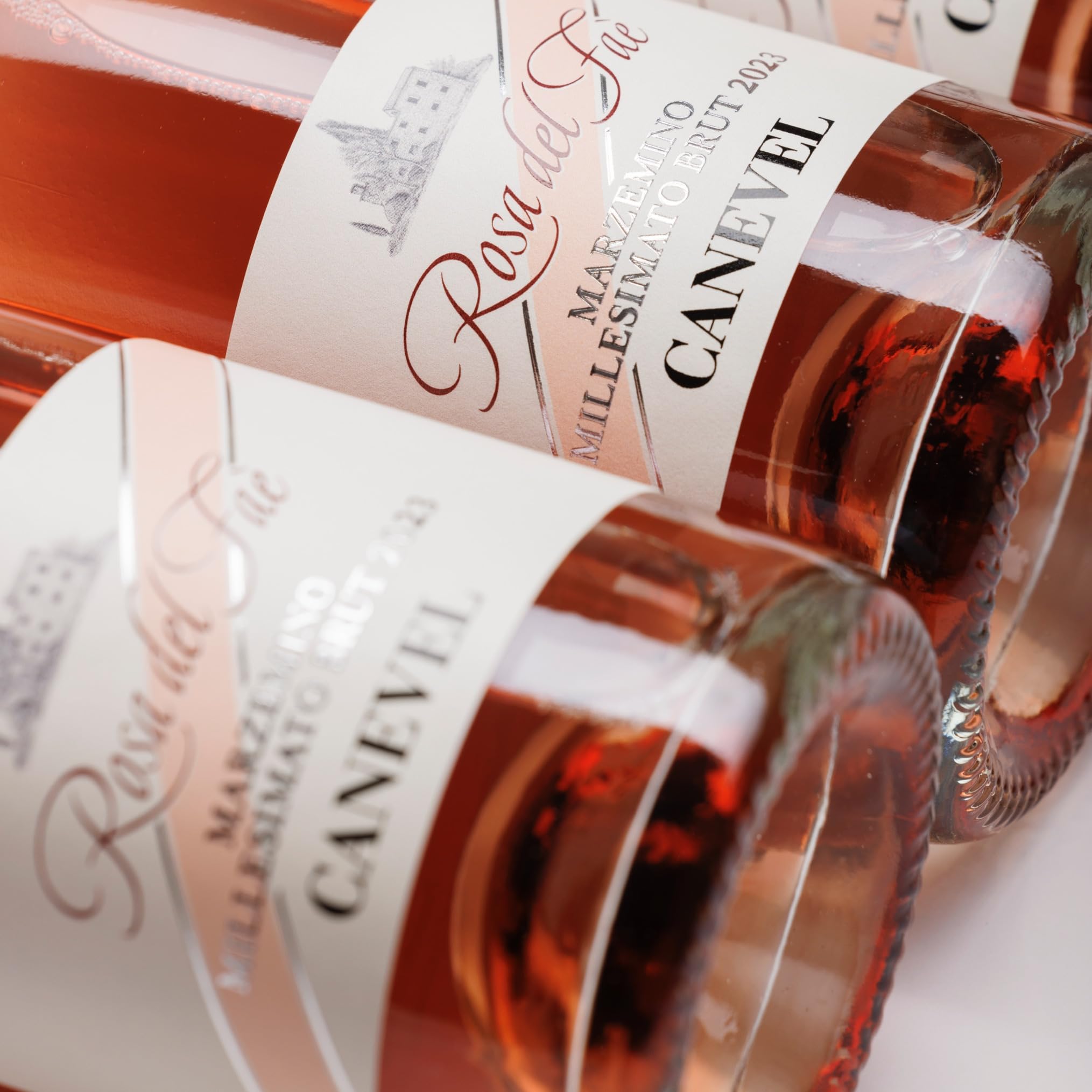 CANEVEL "ROSA DEL FAÈ" 2024 | Spumante Rosé Marzemino Millesimato Brut | 6x750 ml | caja de 6 botellas