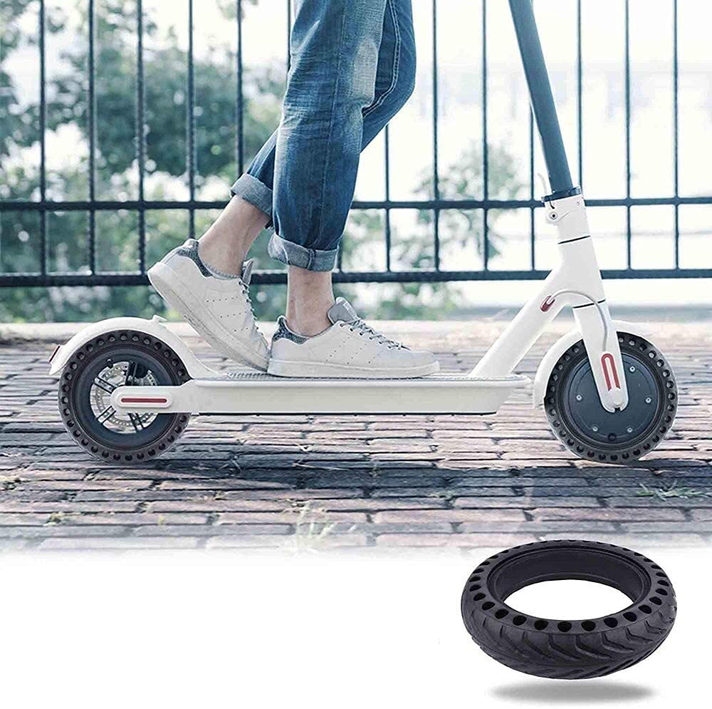 Neumático para Patinete eléctrico, cámara de Aire de 8 1/2 x 2, de Doble Espesor, para M365, neumático de Repuesto inflado de 8,5 Pulgadas, neumáticos para Patinete eléctrico