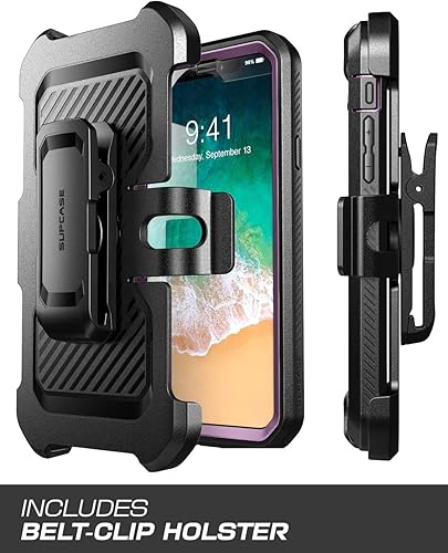 Miniatura 10 de SUPCASE Unicorn Beetle Pro Series - Funda antigolpes diseñada para iPhone XR, con protector de pantalla integrado de cuerpo completo, la funda
