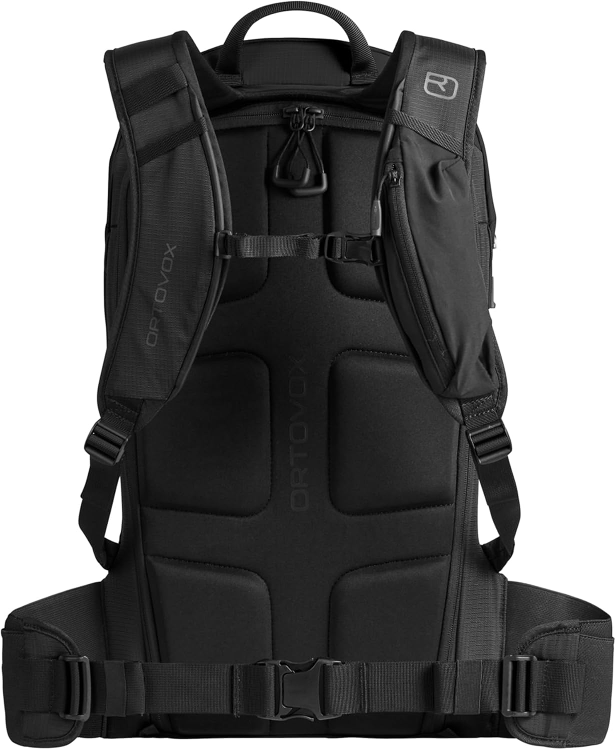 Ortovox Free Rider 20L S Freeriding Ski Touring Backpack for Skiing, Snowboarding & Backcountry Sports - Black Raven - 20 Liter