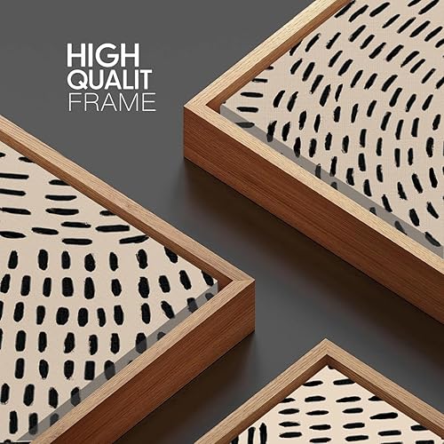 Miniatura 6 de ANHUIB Arte de pared de Jesús de 16 x 24 pulgadas, arte de pared de Jesús alimenta a los 5000, juego de 3 lienzos enmarcados, decoración de pared