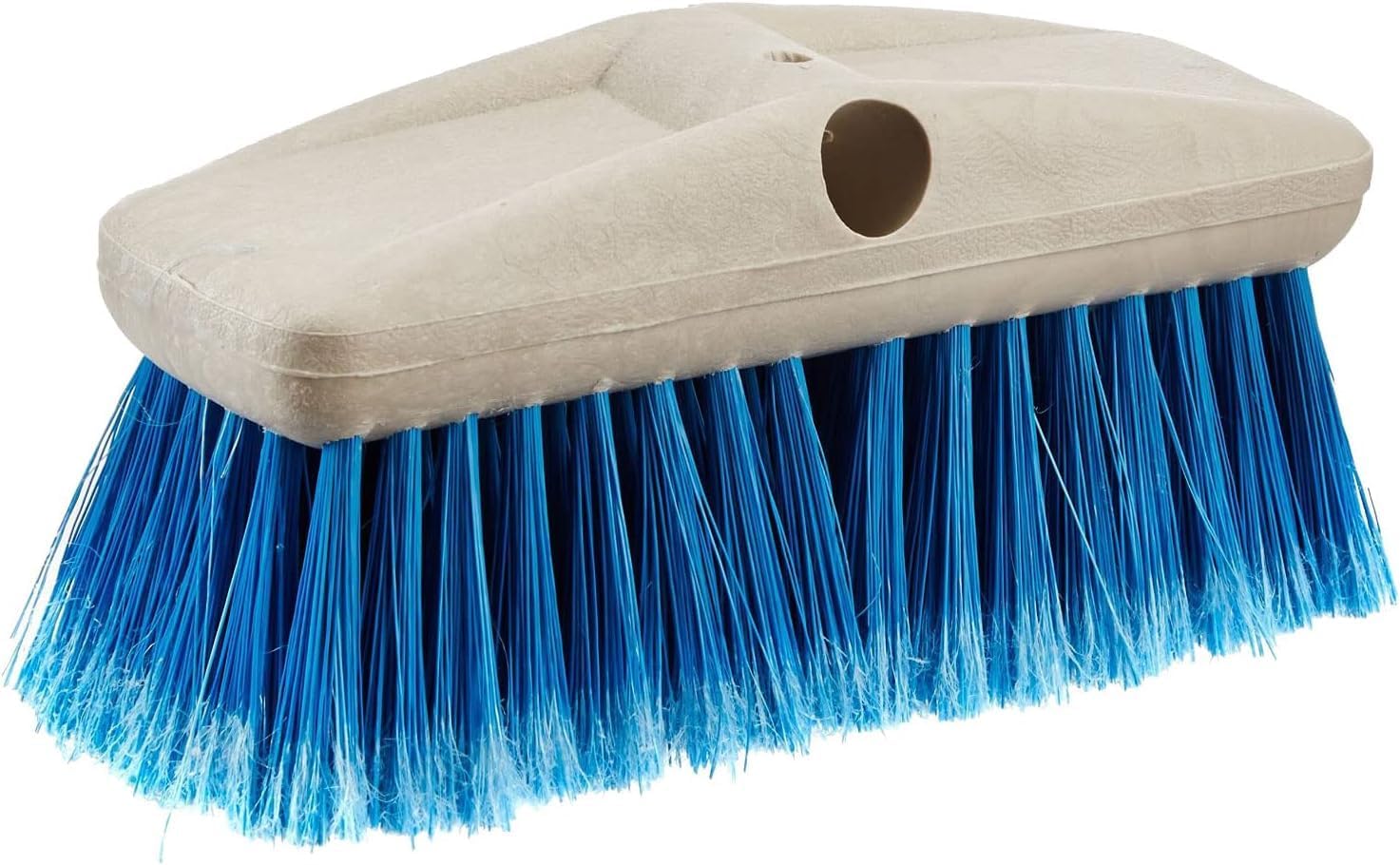 StarBrite 8-Inch Medium Wash Brush – Premium Boat Deck Cleaning Brush – Extend-A-Brush Compatible – High-Density Star Prene Fibers – (Blue) Medium