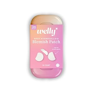 Welly Bandages - Face Savers Hydrocolloid Acne Blemish Patch Adhesive Small Spot Shape Clear - 36 ct