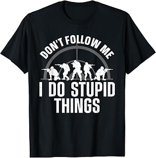 Funny Airsoft Design For Men Women Shooting Game Airsoft Gun T-Shirt