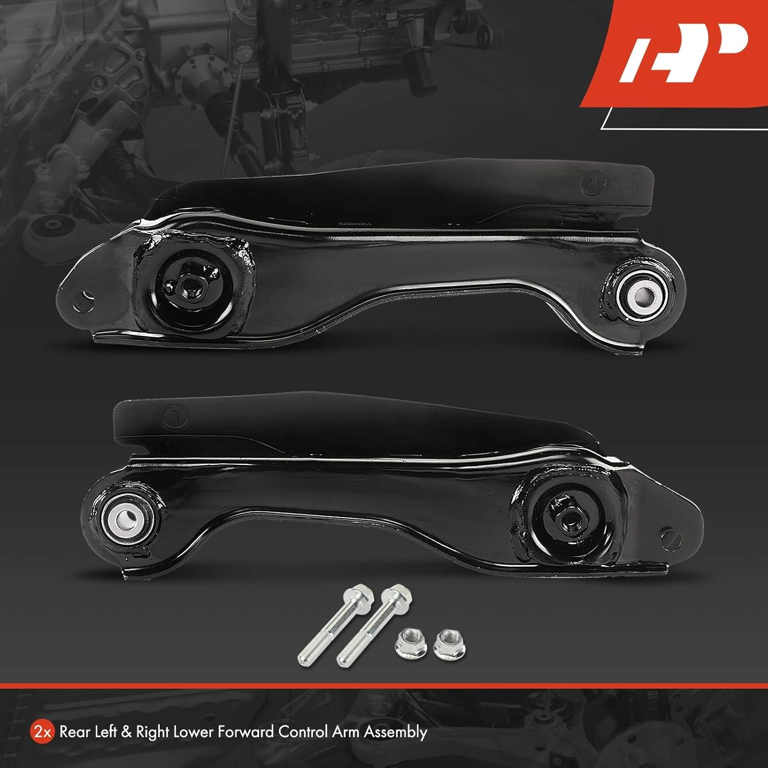 A-Premium 2 x Rear Lower Forward Control Arm, Compatible with Nissan Pathfinder 2013-2020 & Infiniti QX60 2014-2020/2022, JX35 2013