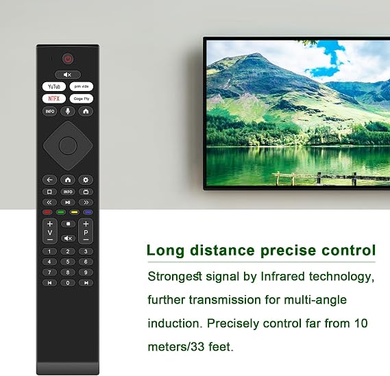 Replacement Voice Remote Control Compatible With Nokia Streaming Box 8010